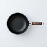 Cast Iron Skillet with wooden handle