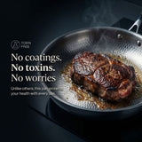 Pure Titanium Frying Pan with Utensil | Bundle